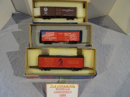 3 DIV. 36` BOX CARS /COL.MIDL./ INV. I.A. /HERC.POW./EX-KIT